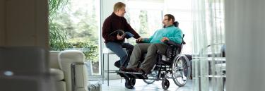 Manuell komfortrullstol hög brukarvikt Azalea MAX passivrullstol komfort rullstol