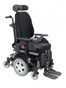 Invacare TDX SP2 eldriven rullstol inomhus utomhus mitthjulsdriven hjälpmedel permobil låg sitthöjd