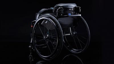 Matrx MX2 ryggsystem kolfiber lättvikt attraktiv design stabilt ryggstöd manuell rullstol