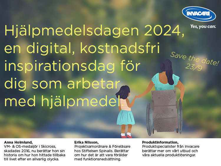 Hjälpmedelsdagen 2024 Invacare Sweden