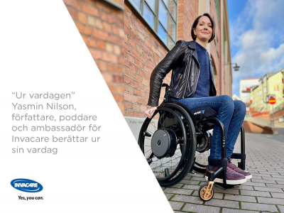 Yasmin Nilson Ambassadör Invacare