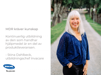 MDR kräver utbildning MDR kräver utbildning