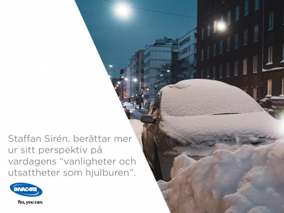 Staffan siren Invacare ambassadör