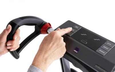 Manöverhandtag med display