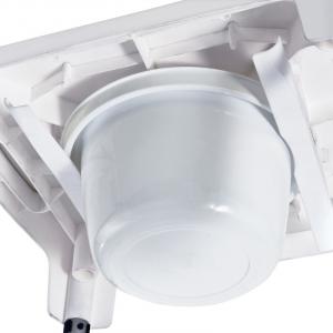 Aquatec Pico fristående toa plast lös toastol toalettförhöjare toastol armstöd