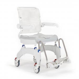 Aquatec Ocean Ergo duschstol på hjul toastol på hjul hygienstol på hjul fällbar toastol