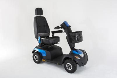 Invacare Comet Alpine+ elscooter offroad åka i naturen robust scooter hög komfort kraftfull elscooter åk extra långt