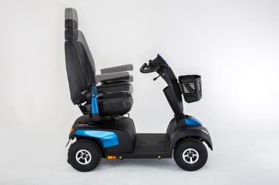 Invacare Comet Alpine+ elscooter offroad åka i naturen robust scooter hög komfort kraftfull elscooter åk extra långt