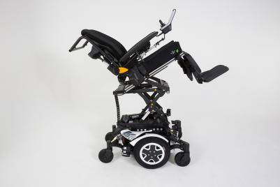 Invacare TDX SP2 NB elrullstol inomhus utomhus mitthjulsdriven hjälpmedel permobil smal