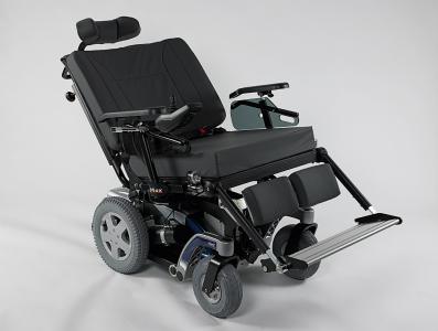 Invacare Storm 4 Max elrullstol inomhus utomhus bakhjulsdriven hög brukarvikt hjälpmedel permobil tung brukare