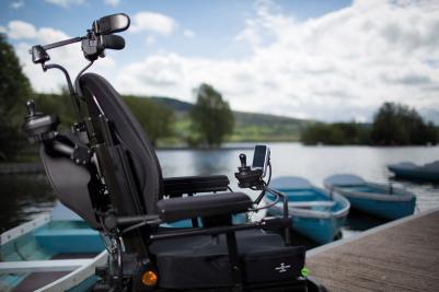 Invacare LiNX kontrollsystem för rullstol dynamics joystick manöverbox hjälpmedel elrullstol permobil alternativa styrningar