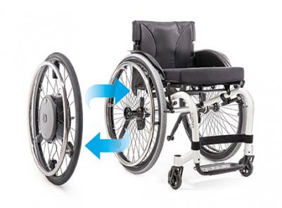 e-motion M25 drivenhet rullstol eldrivna hjul motordrivna hjul rullstol hjälpmedel motverka ledslitage