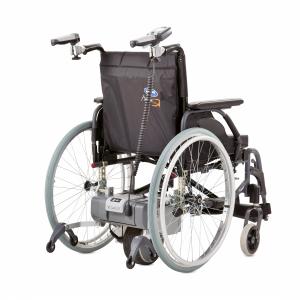viamobil V25 drivenhet för manuell rullstol bromshjälp hjälpmotor drivaggregat påskjutsmotor vårdarhjälp