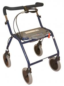 Dolomite Legacy Rollator stort gångutrymme lätt att fälla trygg rullator justerbar flera höjder