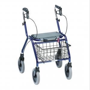 Dolomite Legacy Rollator stort gångutrymme lätt att fälla trygg rullator justerbar flera höjder