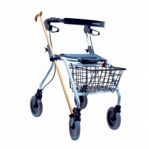 Dolomite Symphony Rollator aluminium lätt vikt 6,8 kg utomhus inomhus rullator anpassa med tillbehör