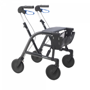 Dolomite Gloss Rollator kryssfälld rollator lättvikt 5,9 kg många storlekar rullator lätt att fälla ihop