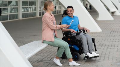 Invacare Aviva RX 40 Modulite power wheelchair