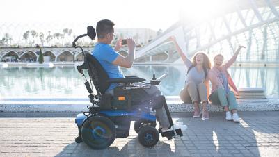 Invacare Aviva RX 40 Modulite power wheelchair