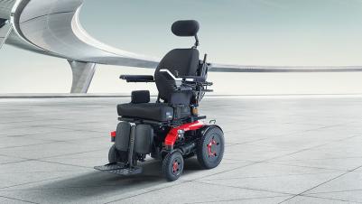 Invacare Aviva RX 40 sittproblematik elrullstol inomhus utomhus bakhjulsdriven hjälpmedel permobil