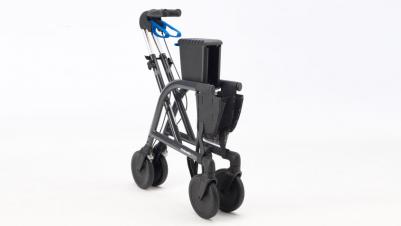 Dolomite Gloss Rollator kryssfälld rollator hopfälld smal 19cm lättvikt 5,9 kg många storlekar rullator 160 kg användarvikt