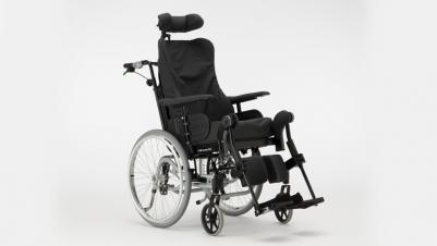 Manuell rullstol Invacare Rea Azalea tall extra hög rygg sitstilt vinkelställbar ryggvinkling komfortrullstol komfort rullstol passiv rullstol