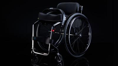 Matrx MX2 ryggsystem kolfiber lättvikt attraktiv design stabilt ryggstöd manuell rullstol