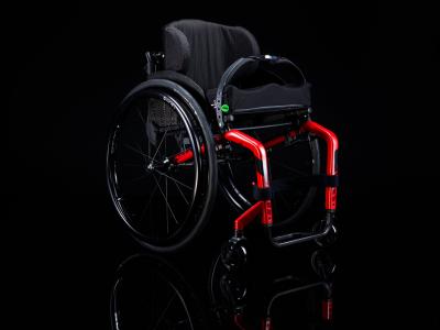 Manuell rullstol Küschall K-SERIES 2.0 fast ram hjälpmedel hydroformad rullstol fastram 
