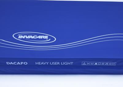 Dacapo Heavy user light madrass tunga brukare hög brukarvikt stabil madrass tryckavlastande komfort