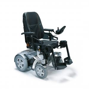 Invacare Storm 4 elrullstol inomhus utomhus bakhjulsdriven låg sitthöjd hjälpmedel permobil komfort