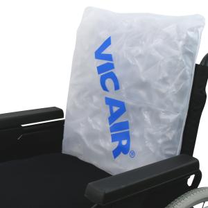 Vicair Liberty Back tryckavlastande ryggdyna luftceller silicon ökat stöd god komfort