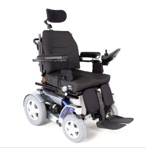 Invacare Storm 4 ULM elrullstol inomhus utomhus bakhjulsdriven sittproblematik hjälpmedel permobil komfort
