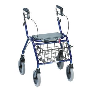 Dolomite Legacy Rollator stort gångutrymme lätt att fälla trygg rullator justerbar flera höjder