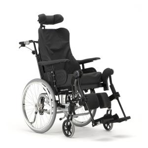 Manuell rullstol Invacare Rea Azalea tall extra hög rygg sitstilt vinkelställbar ryggvinkling komfortrullstol komfort rullstol passiv rullstol