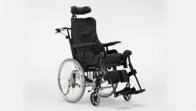 Manuell rullstol Invacare Rea Azalea tall extra hög rygg sitstilt vinkelställbar ryggvinkling komfortrullstol komfort rullstol passiv rullstol