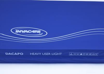 Dacapo Heavy user light madrass tunga brukare hög brukarvikt stabil madrass tryckavlastande komfort